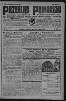 Przegląd Pomorski : dziennik chełmżyński : pismo demokratyczne i bezpartyjne poświęcone sprawom kulturalno-oświatowym i gospodarczym : organ urzędowych ogłoszeń pow. toruńskiego i m. Chełmży 1929.12.01, R. 2, nr 277 + Rolnik Polski nr 3