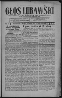 Głos Lubawski : polsko-katolicka gazeta bezpartyjna na powiat lubawski i okolice 1936.01.23, R. 3, nr 9