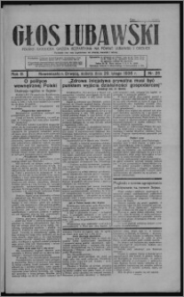 Głos Lubawski : polsko-katolicka gazeta bezpartyjna na powiat lubawski i okolice 1936.02.29, R. 3, nr 25 + Dodatek Rolniczy nr 9