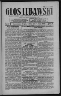 Głos Lubawski : polsko-katolicka gazeta bezpartyjna na powiat lubawski i okolice 1936.03.14, R. 3, nr 31 + Dodatek Rolniczy nr 11