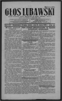 Głos Lubawski : polsko-katolicka gazeta bezpartyjna na powiat lubawski i okolice 1936.03.31, R. 3, nr 38