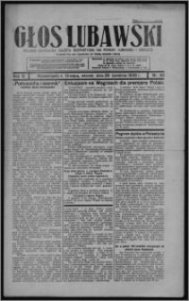 Głos Lubawski : polsko-katolicka gazeta bezpartyjna na powiat lubawski i okolice 1936.04.28, R. 3, nr 49