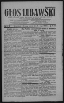 Głos Lubawski : polsko-katolicka gazeta bezpartyjna na powiat lubawski i okolice 1936.05.05, R. 3, nr 52