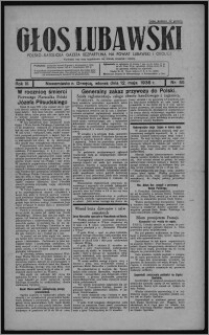 Głos Lubawski : polsko-katolicka gazeta bezpartyjna na powiat lubawski i okolice 1936.05.12, R. 3, nr 55