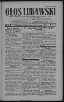 Głos Lubawski : polsko-katolicka gazeta bezpartyjna na powiat lubawski i okolice 1936.05.16, R. 3, nr 57 + Dodatek Rolniczy nr 20