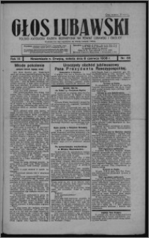 Głos Lubawski : polsko-katolicka gazeta bezpartyjna na powiat lubawski i okolice 1936.06.06, R. 3, nr 65 + Dodatek Rolniczy nr 23