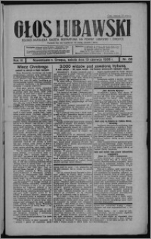 Głos Lubawski : polsko-katolicka gazeta bezpartyjna na powiat lubawski i okolice 1936.06.13, R. 3, nr 68 + Dodatek Rolniczy nr 24