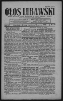 Głos Lubawski : polsko-katolicka gazeta bezpartyjna na powiat lubawski i okolice 1936.06.16, R. 3, nr 69