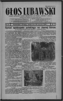 Głos Lubawski : polsko-katolicka gazeta bezpartyjna na powiat lubawski i okolice 1936.08.29, R. 3, nr 100 + Dodatek Rolniczy nr 35