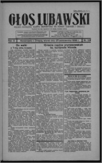 Głos Lubawski : polsko-katolicka gazeta bezpartyjna na powiat lubawski i okolice 1936.10.27 [i.e. 1936.10.29], R. 3, nr 125 [i.e. 126]