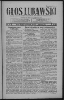 Głos Lubawski : polsko-katolicka gazeta bezpartyjna na powiat lubawski i okolice 1937.06.01, R. 6 [i.e. 4], nr 62