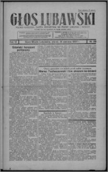 Głos Lubawski : polsko-katolicka gazeta bezpartyjna na powiat lubawski i okolice 1937.06.15, R. 6 [i.e. 4], nr 68