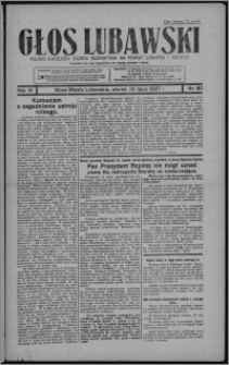 Głos Lubawski : polsko-katolicka gazeta bezpartyjna na powiat lubawski i okolice 1937.07.13, R. 4, nr 80