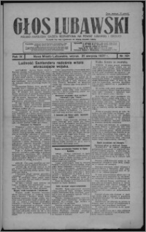 Głos Lubawski : polsko-katolicka gazeta bezpartyjna na powiat lubawski i okolice 1937.08.31, R. 4, nr 101