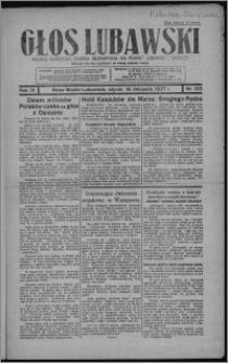 Głos Lubawski : polsko-katolicka gazeta bezpartyjna na powiat lubawski i okolice 1937.11.16, R. 4, nr 133