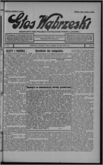 Głos Wąbrzeski : bezpartyjne polsko-katolickie pismo ludowe 1931.07.23, R. 11, nr 85