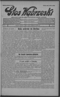 Głos Wąbrzeski : bezpartyjne polsko-katolickie pismo ludowe 1931.10.06, R. 11, nr 117