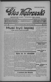 Głos Wąbrzeski : bezpartyjne polsko-katolickie pismo ludowe 1933.02.04, R. 13, nr 15