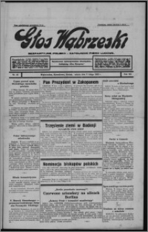 Głos Wąbrzeski : bezpartyjne polsko-katolickie pismo ludowe 1933.02.11, R. 13, nr 18