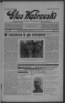 Głos Wąbrzeski : bezpartyjne polsko-katolickie pismo ludowe 1933.08.05, R. 13, nr 91
