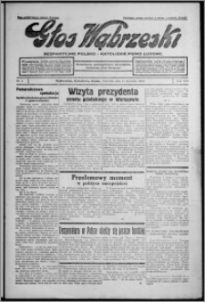 Głos Wąbrzeski : bezpartyjne polsko-katolickie pismo ludowe 1935.01.10, R. 16, nr 5