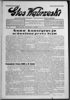 Głos Wąbrzeski : bezpartyjne polsko-katolickie pismo ludowe 1935.03.26, R. 16, nr 37