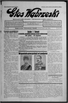 Głos Wąbrzeski : bezpartyjne polsko-katolickie pismo ludowe 1935.05.09, R. 16, nr 55
