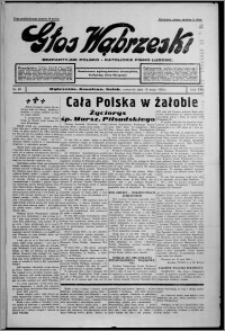 Głos Wąbrzeski : bezpartyjne polsko-katolickie pismo ludowe 1935.05.16, R. 16, nr 58