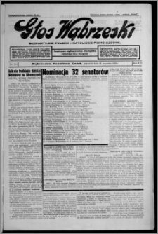 Głos Wąbrzeski : bezpartyjne polsko-katolickie pismo ludowe 1935.09.26, R. 16, nr 114