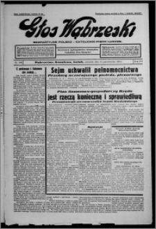 Głos Wąbrzeski : bezpartyjne polsko-katolickie pismo ludowe 1935.10.31, R. 16, nr 129