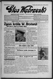 Głos Wąbrzeski : bezpartyjne polsko-katolickie pismo ludowe 1936.01.23, R. 17, nr 9