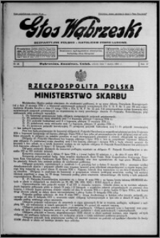 Głos Wąbrzeski : bezpartyjne polsko-katolickie pismo ludowe 1936.03.07, R. 17, nr 28