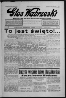 Głos Wąbrzeski : bezpartyjne polsko-katolickie pismo ludowe 1936.11.12, R. 17, nr 132