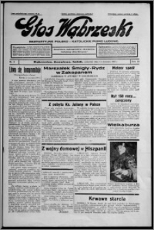 Głos Wąbrzeski : bezpartyjne polsko-katolickie pismo ludowe 1937.01.14, R. 18, nr 5