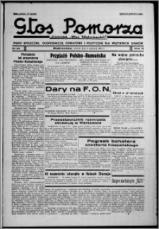 Głos Pomorza : dawniej "Głos Wąbrzeski" : pismo społeczne, gospodarcze, oświatowe i polityczne dla wszystkich stanów 1937.06.08, R. 19[!], nr 64