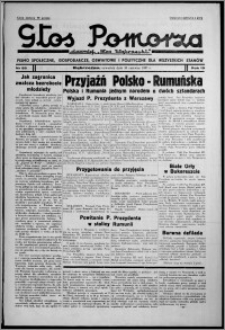 Głos Pomorza : dawniej "Głos Wąbrzeski" : pismo społeczne, gospodarcze, oświatowe i polityczne dla wszystkich stanów 1937.06.10, R. 19[!], nr 65
