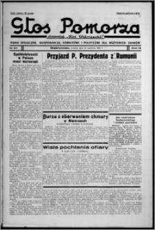 Głos Pomorza : dawniej "Głos Wąbrzeski" : pismo społeczne, gospodarcze, oświatowe i polityczne dla wszystkich stanów 1937.06.15, R. 19[!], nr 67