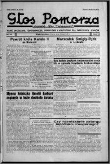 Głos Pomorza : dawniej "Głos Wąbrzeski" : pismo społeczne, gospodarcze, oświatowe i polityczne dla wszystkich stanów 1937.07.06, R. 19[!], nr 76