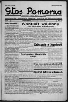 Głos Pomorza : dawniej "Głos Wąbrzeski" : pismo społeczne, gospodarcze, oświatowe i polityczne dla wszystkich stanów 1937.08.12, R. 19[!], nr 92