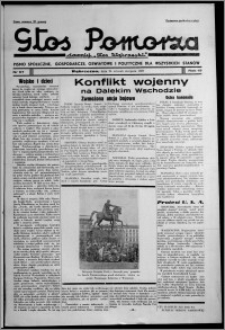 Głos Pomorza : dawniej "Głos Wąbrzeski" : pismo społeczne, gospodarcze, oświatowe i polityczne dla wszystkich stanów 1937.08.24, R. 19[!], nr 97