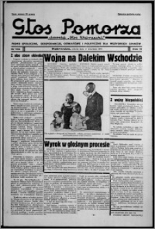 Głos Pomorza : dawniej "Głos Wąbrzeski" : pismo społeczne, gospodarcze, oświatowe i polityczne dla wszystkich stanów 1937.09.11, R. 19[!], nr 105 + Niedziela nr 63 [i.e. 36]