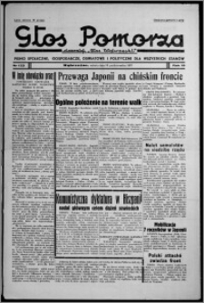 Głos Pomorza : dawniej "Głos Wąbrzeski" : pismo społeczne, gospodarcze, oświatowe i polityczne dla wszystkich stanów 1937.10.23, R. 19[!], nr 123 + Niedziela nr 42