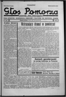 Głos Pomorza : dawniej "Głos Wąbrzeski" : pismo społeczne, gospodarcze, oświatowe i polityczne dla wszystkich stanów 1937.11.20, R. 19[!], nr 134 + Niedziela nr 46