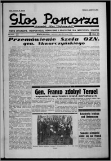 Głos Pomorza : dawniej "Głos Wąbrzeski" : pismo społeczne, gospodarcze, oświatowe i polityczne dla wszystkich stanów 1938.02.24, R. 20, nr 23