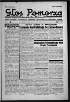 Głos Pomorza : dawniej "Głos Wąbrzeski" : pismo społeczne, gospodarcze, oświatowe i polityczne dla wszystkich stanów 1938.06.28, R. 20, nr 74