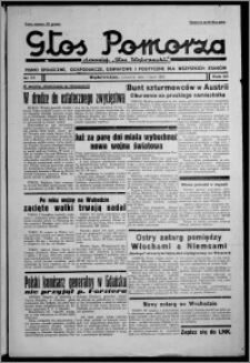 Głos Pomorza : dawniej "Głos Wąbrzeski" : pismo społeczne, gospodarcze, oświatowe i polityczne dla wszystkich stanów 1938.07.07, R. 20, nr 77