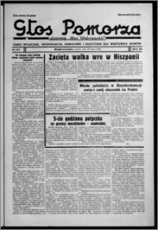 Głos Pomorza : dawniej "Głos Wąbrzeski" : pismo społeczne, gospodarcze, oświatowe i polityczne dla wszystkich stanów 1938.07.30, R. 20, nr 87