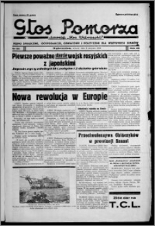 Głos Pomorza : dawniej "Głos Wąbrzeski" : pismo społeczne, gospodarcze, oświatowe i polityczne dla wszystkich stanów 1938.08.02, R. 20, nr 88