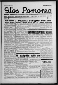 Głos Pomorza : dawniej "Głos Wąbrzeski" : pismo społeczne, gospodarcze, oświatowe i polityczne dla wszystkich stanów 1938.08.04, R. 20, nr 89