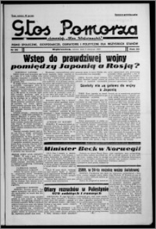 Głos Pomorza : dawniej "Głos Wąbrzeski" : pismo społeczne, gospodarcze, oświatowe i polityczne dla wszystkich stanów 1938.08.06, R. 20, nr 90